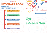 CA Inter (2023 Scheme) Indirect Tax Laws Chart Book by CA Keval Mota